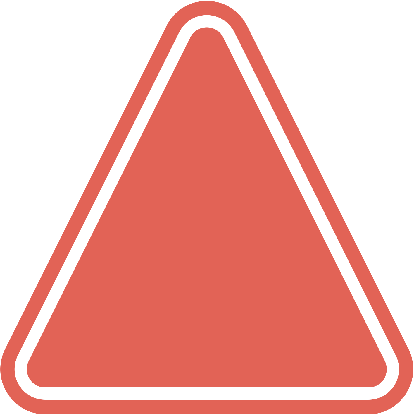 red traffic cone